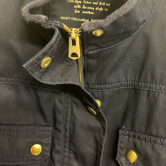 J.Crew Navy blue Cargo Jacket size Small - Picture 4 of 9